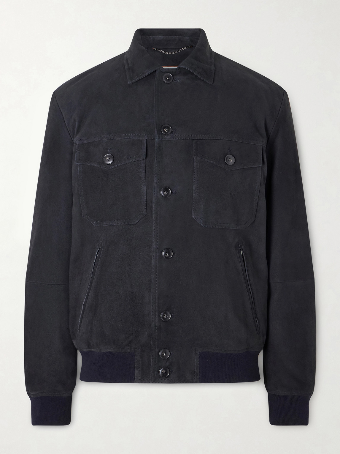 Canali Suede Blouson Jacket IT 50