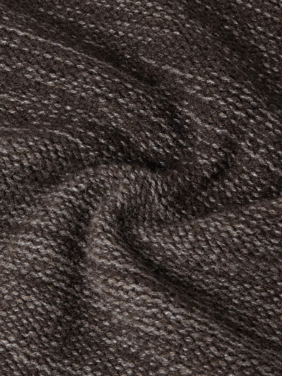 Altea Yak, Wool And Cashmere-blend Sweater In Brown