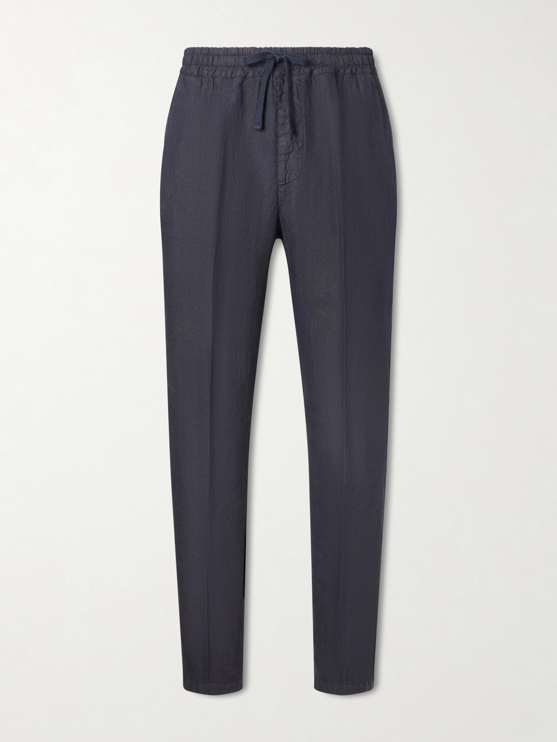 Altea Mattia Straight-Leg Linen Drawstring Trousers - Men