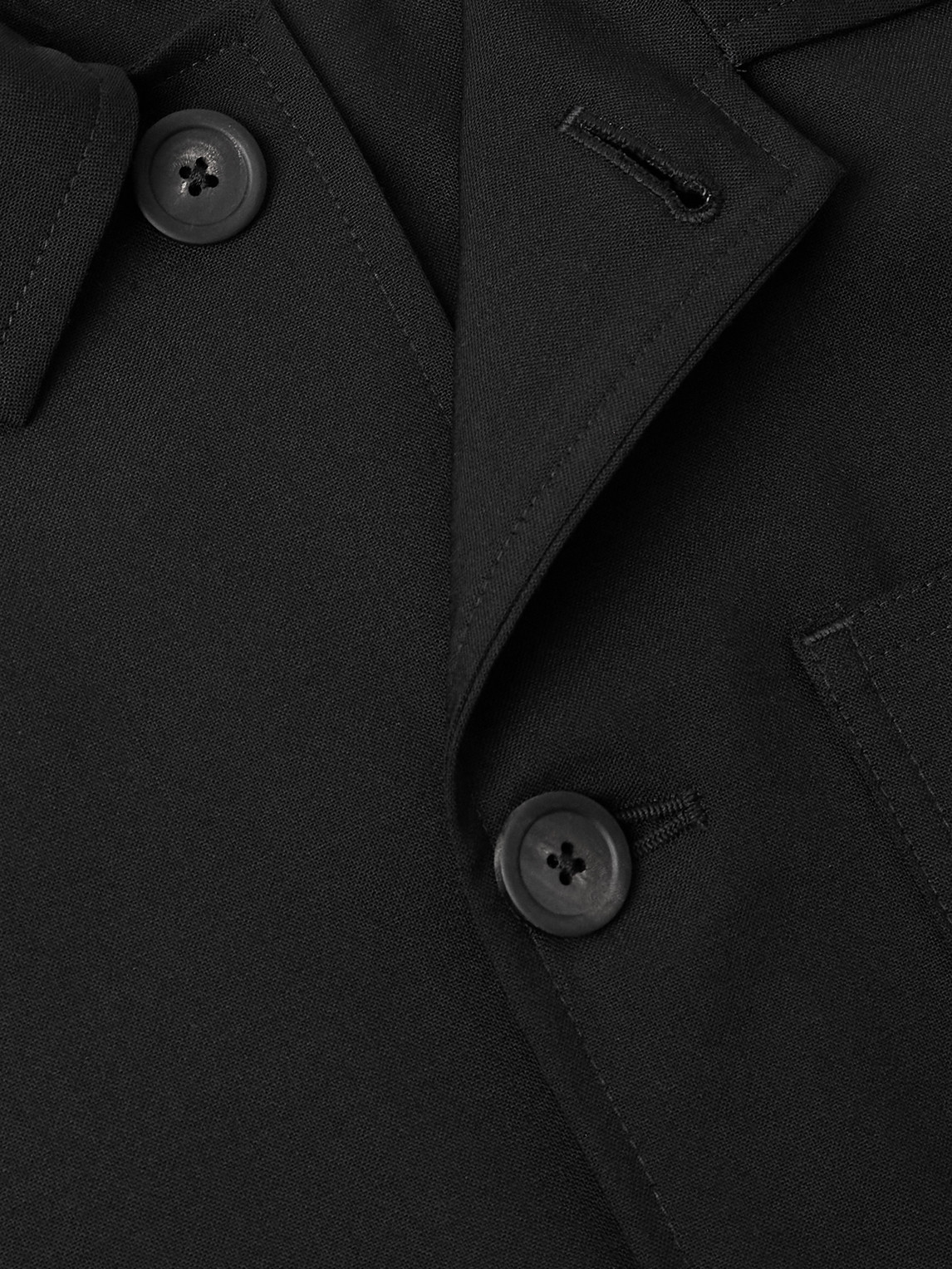 Altea Constantin Wool-blend Jacket In Black