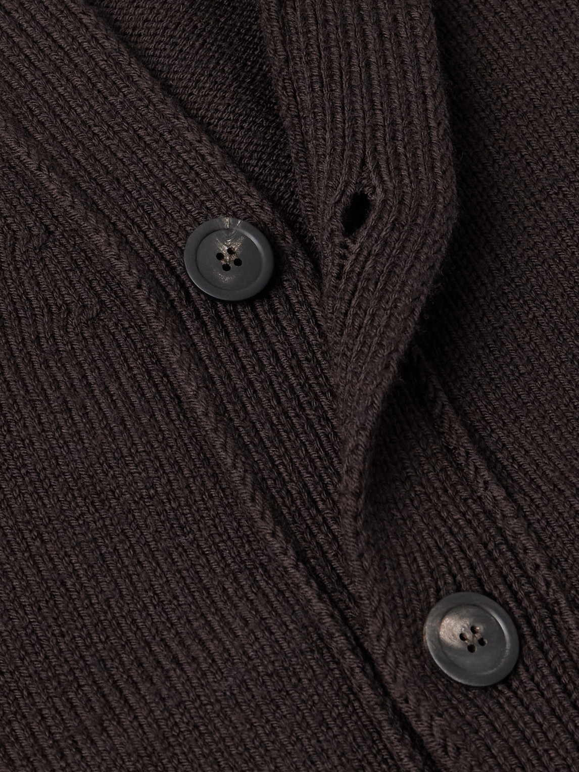 Altea Wool Cardigan In Black