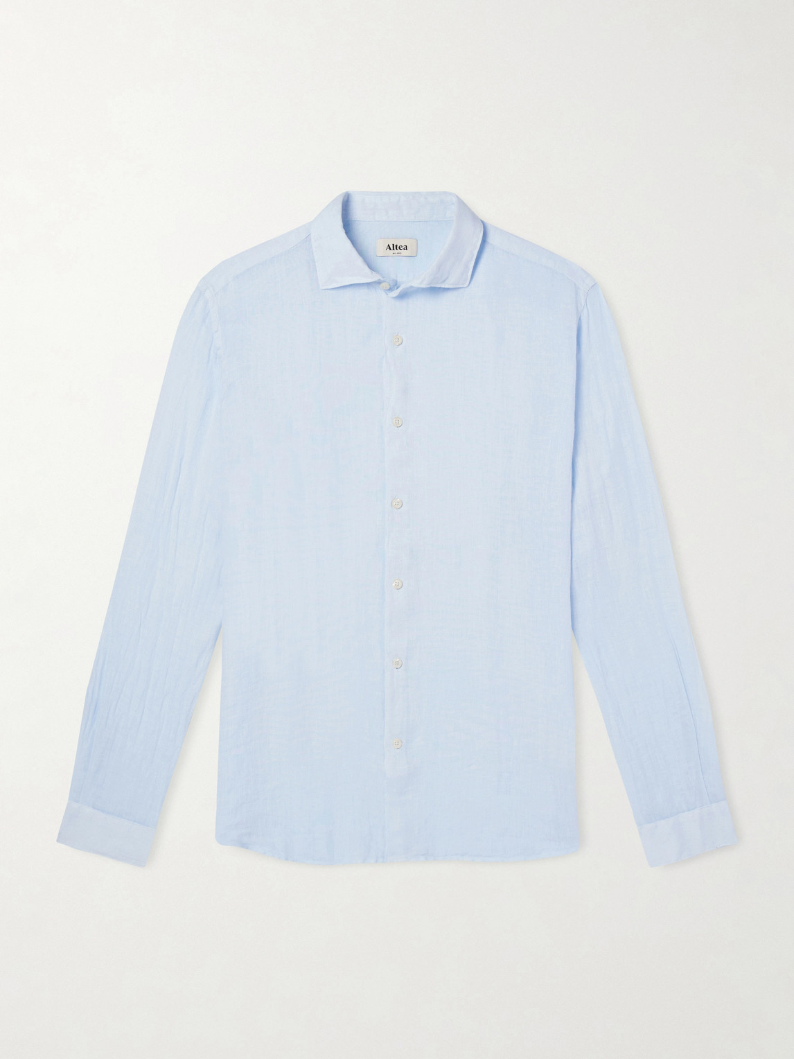 Altea Linen Shirt In Blue