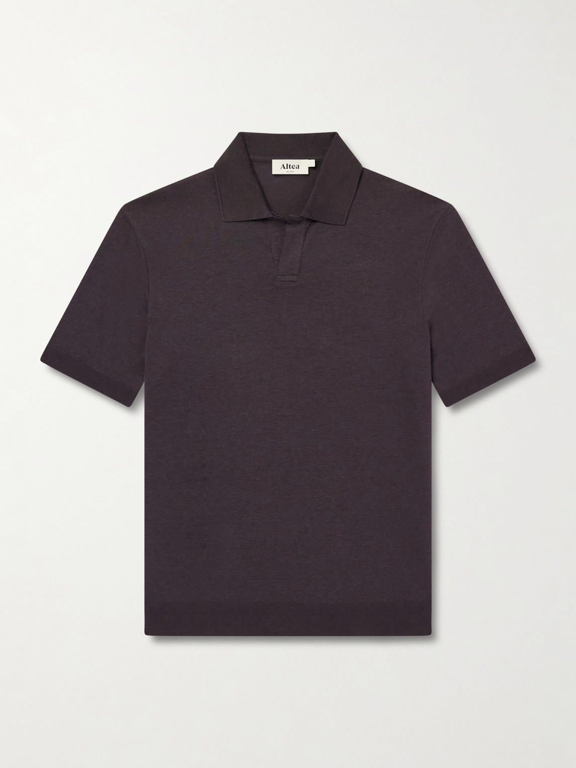 Altea Pierre yocell and Cotton-Blend Polo Shirt - Men