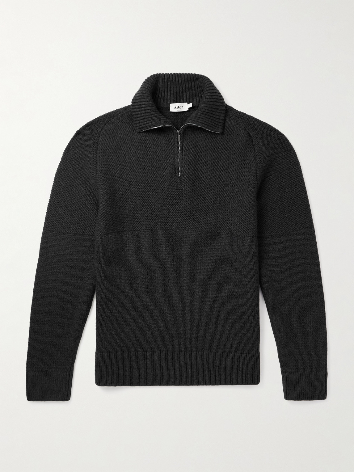 Altea Camionair Wool-Blend Half-Zip weater - Men