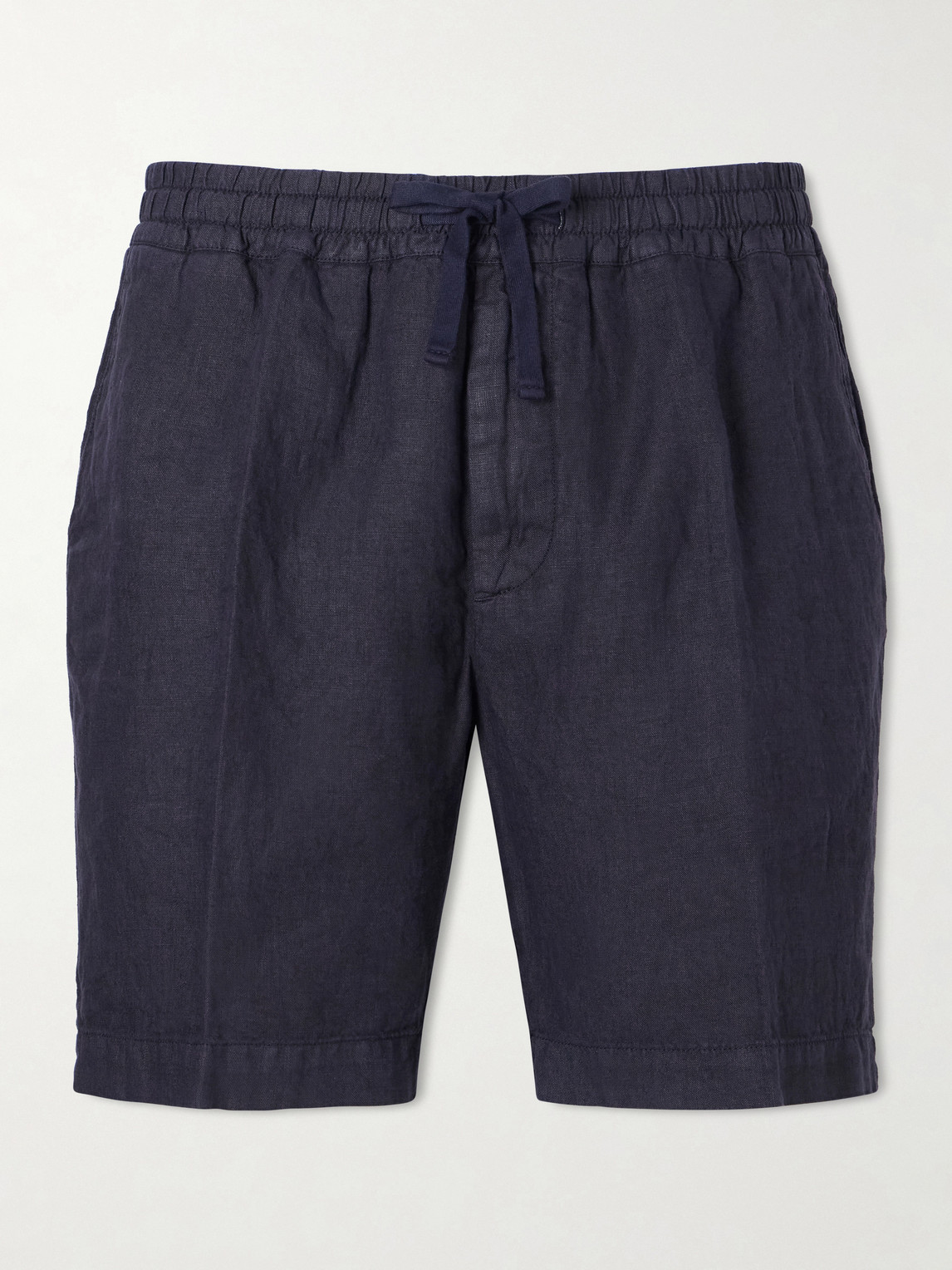 Altea Samuel Straight-Leg Linen Drawstring Shorts - Men