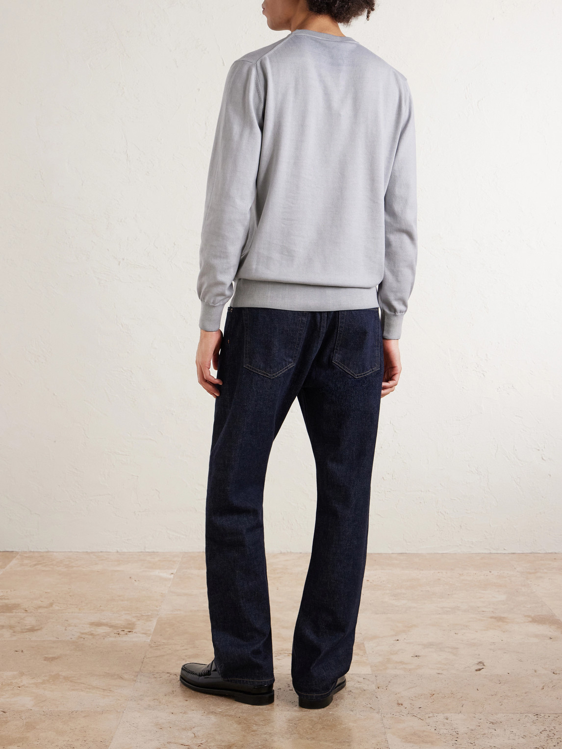 Altea - Cotton And Cashmere-blend Sweater - Men - Gray - S 