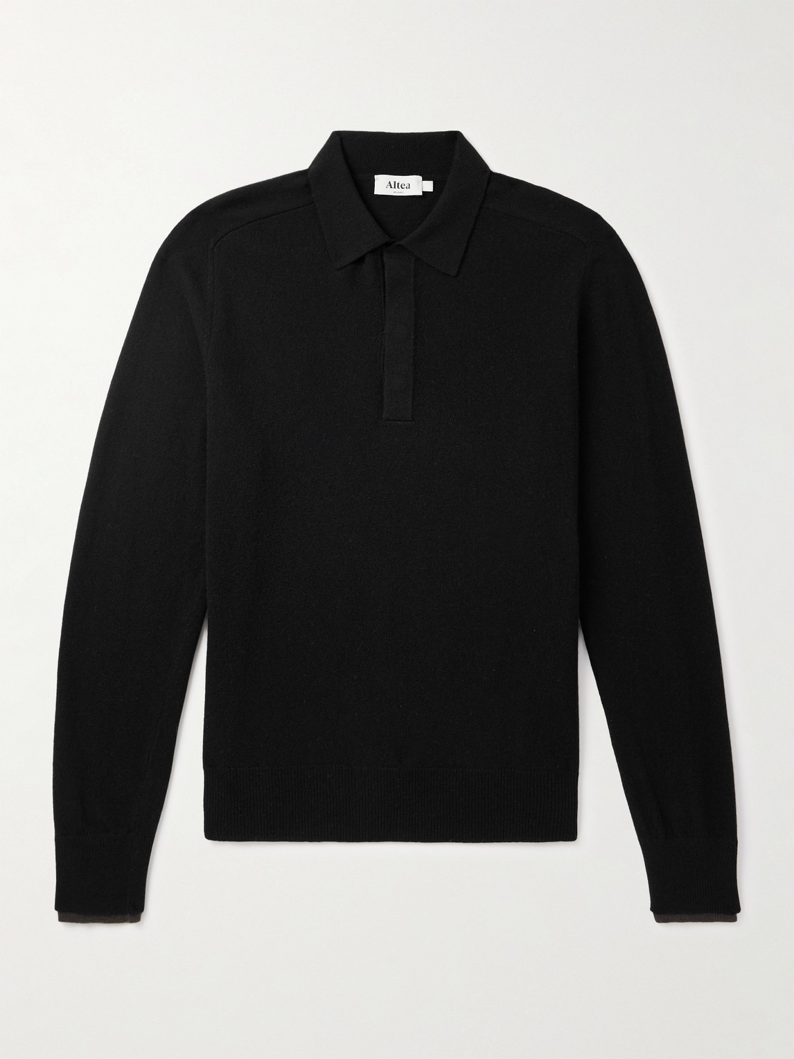 Altea Wool and Cashmere-Blend Polo hirt - Men