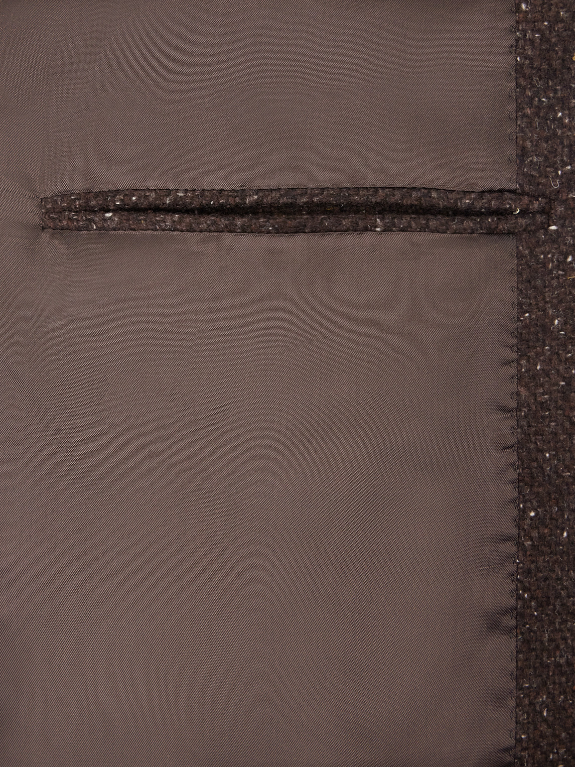 Umit Benan Norman Flecked Cashmere And Silk-blend Blazer In Brown