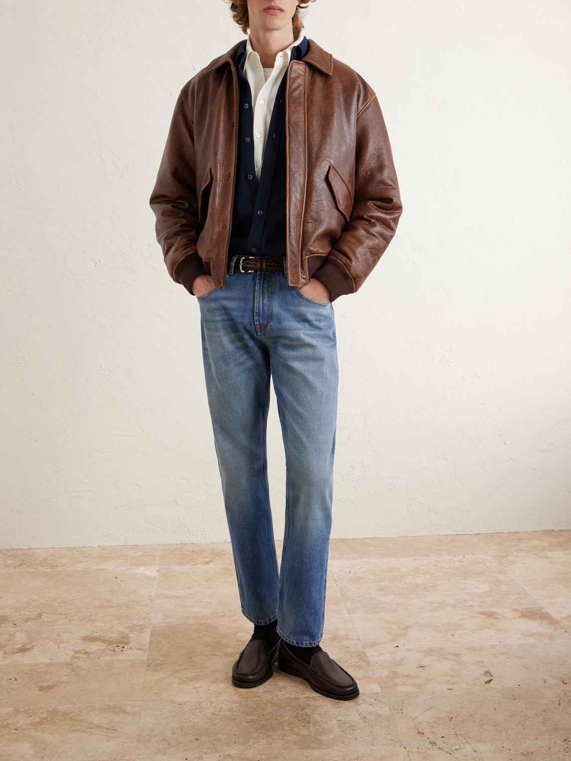 Umit Benan Kevin Straight-leg Jeans In Blue