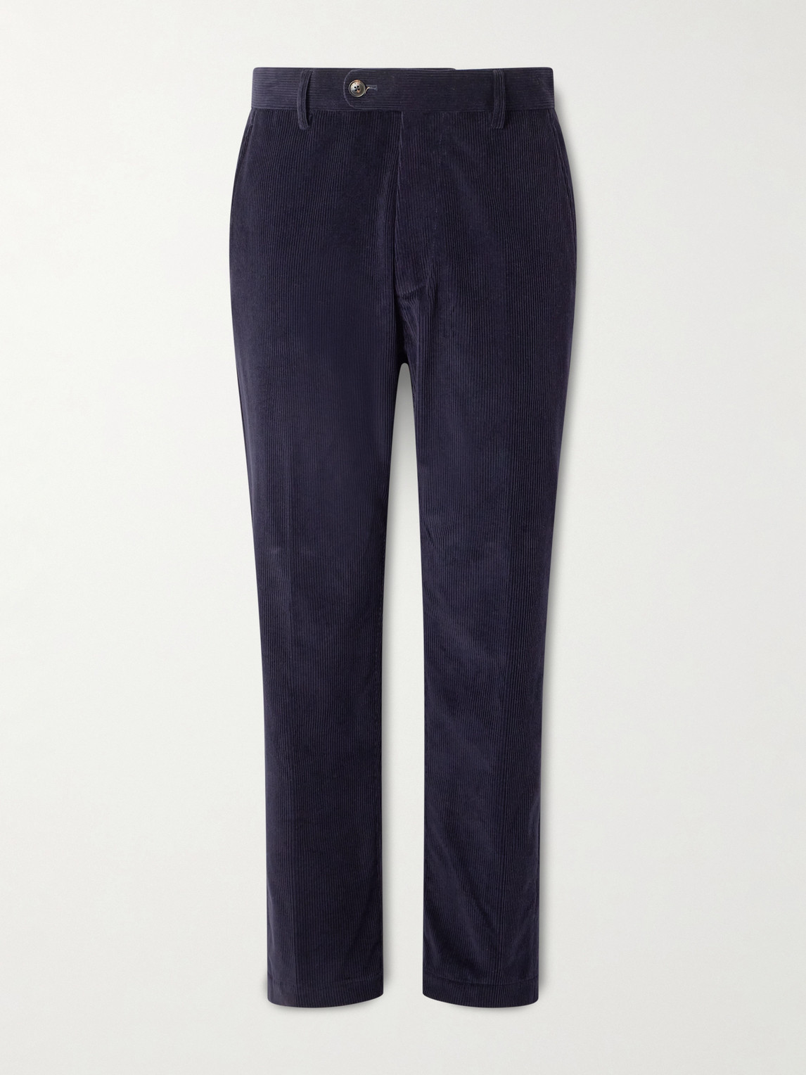 UMIT BENAN Tony Tapered Cotton and Cashmere-Blend Corduroy Trousers - Men