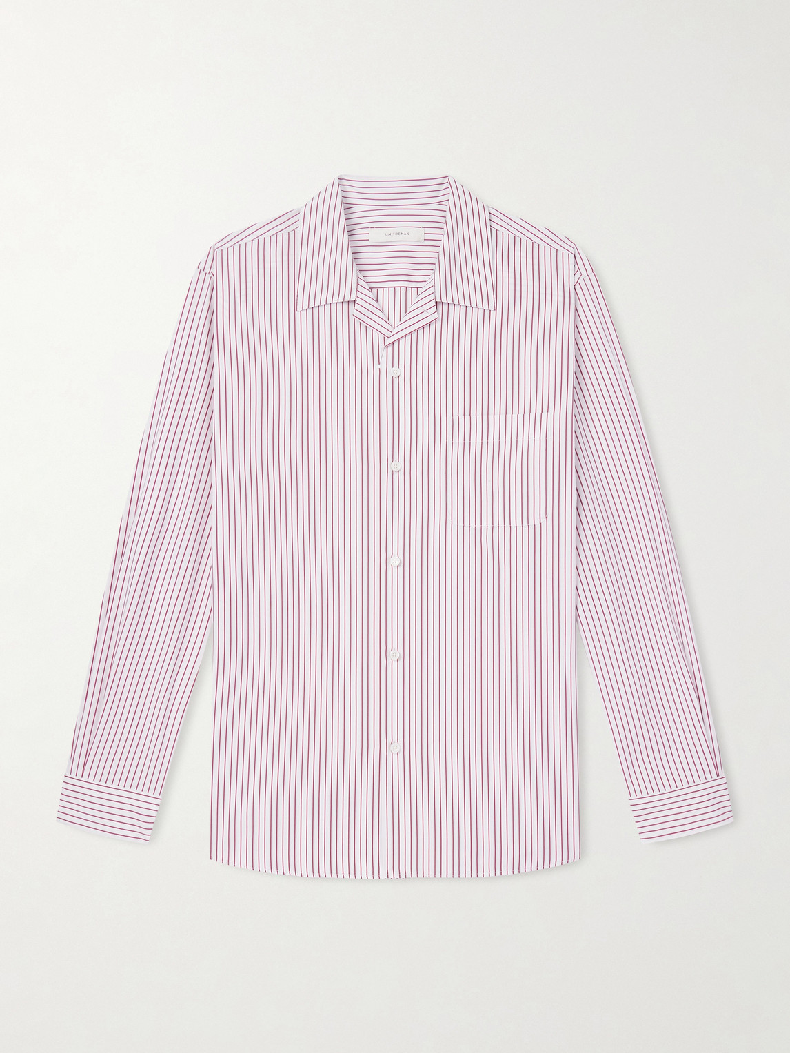 UMIT BENAN Weekend Striped Cotton-Poplin Shirt - Men