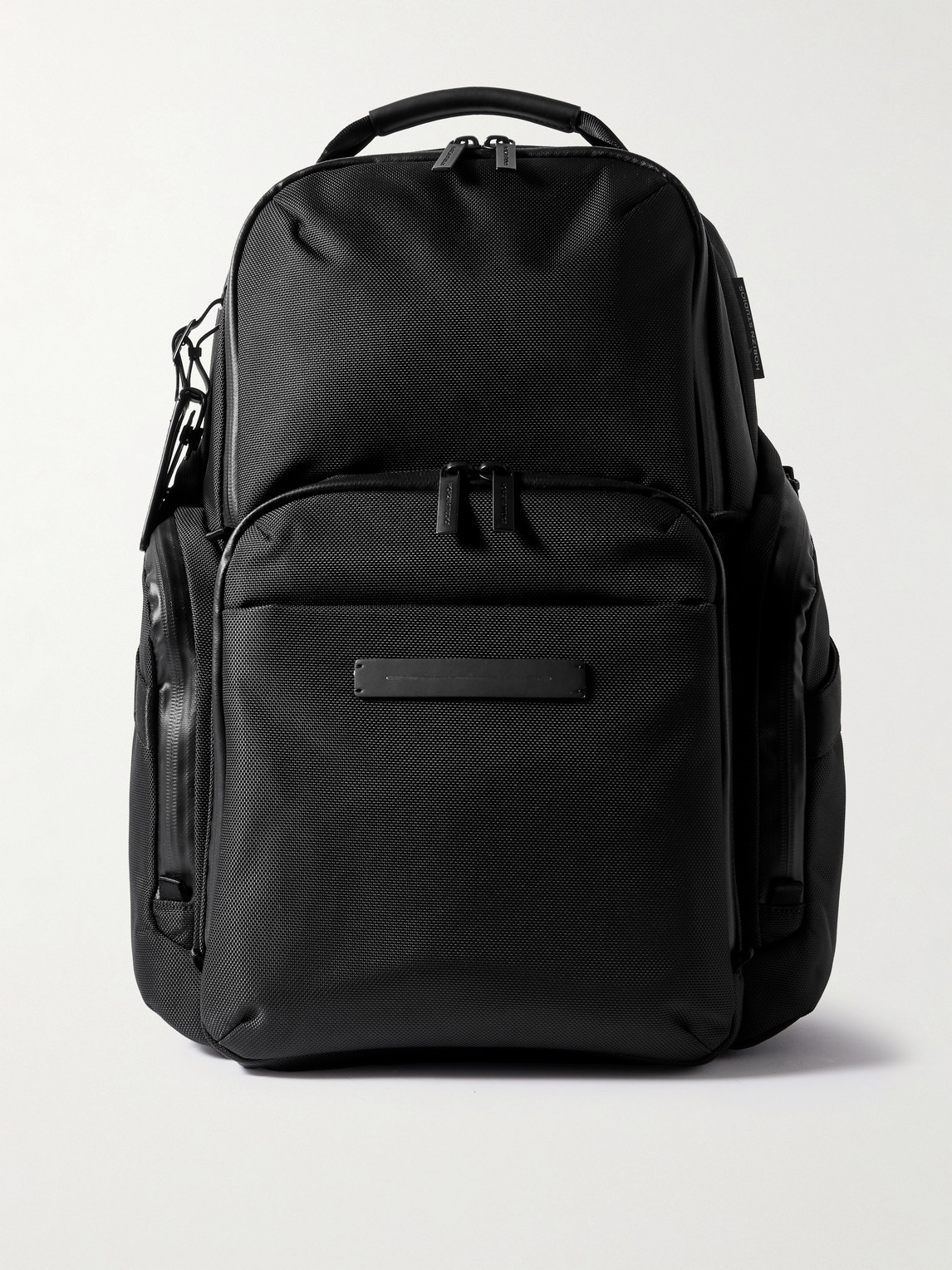 Horizn Studios – Midtown Leather-Trimmed Shell Backpack