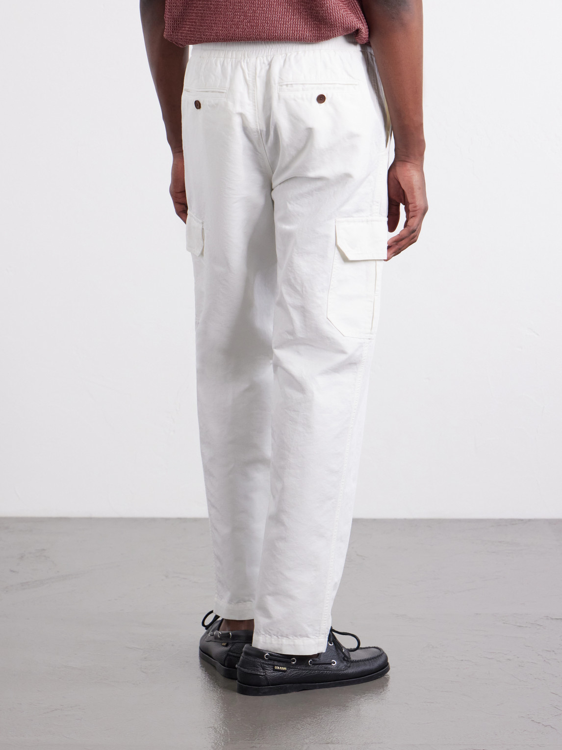 Mr P. - Tapered Cotton And Linen-Blend Trousers