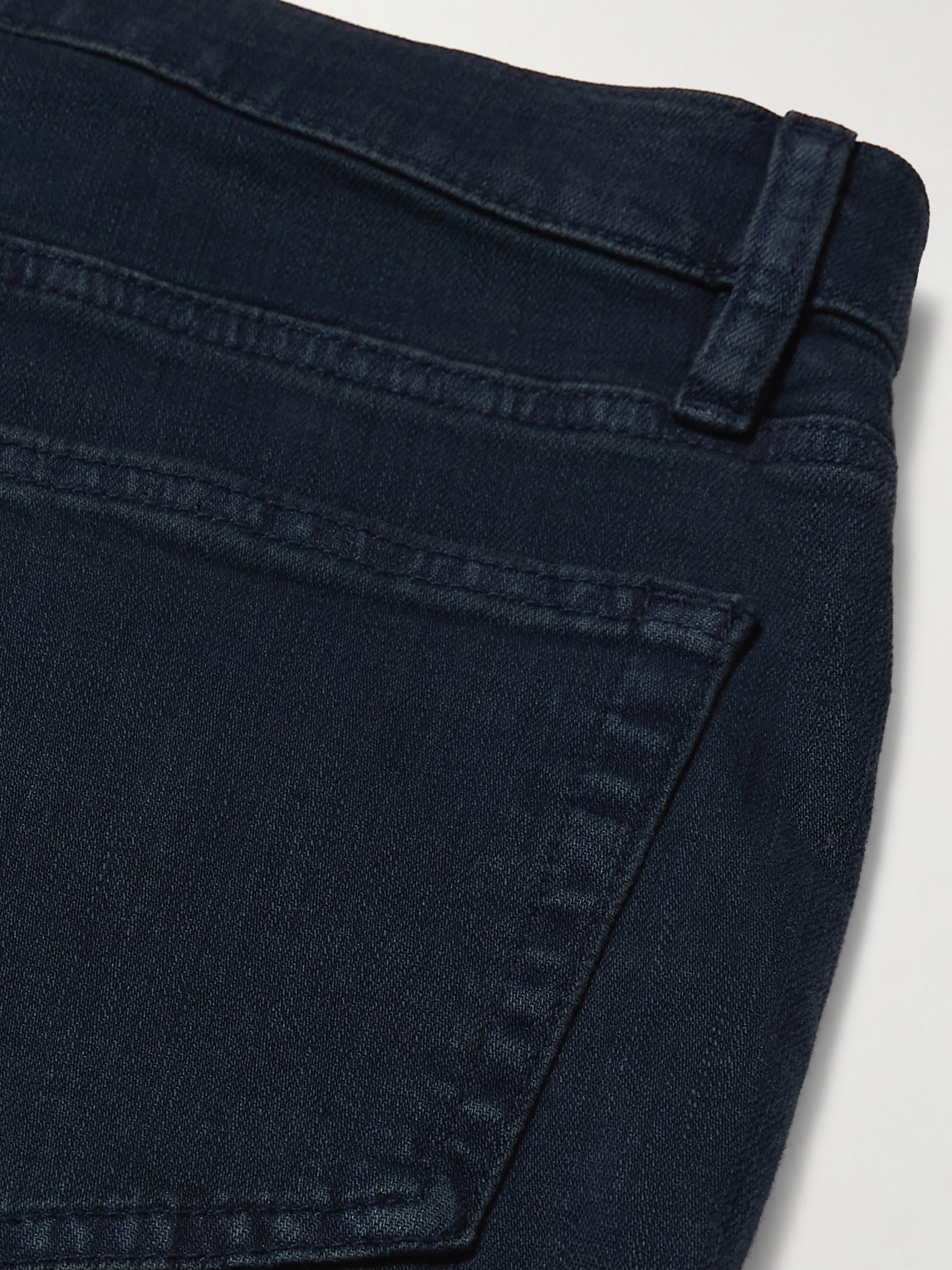 Frame Jetset Modern Straight Denim Jeans In Blue