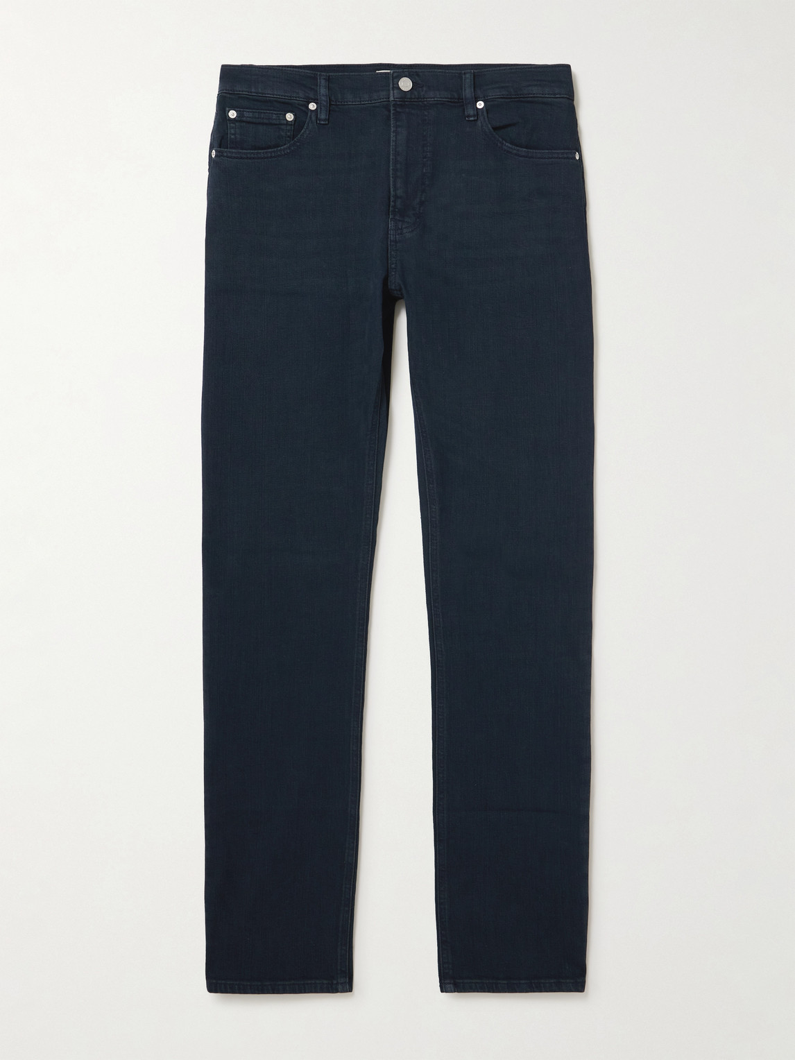 Frame Jetset Modern Straight Denim Jeans In Blue