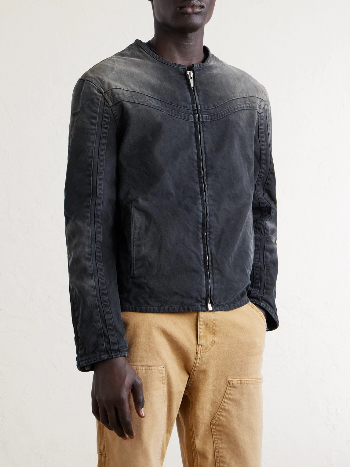  424 - Tokyo Cotton-canvas Jacket - Men - Black - It 50 