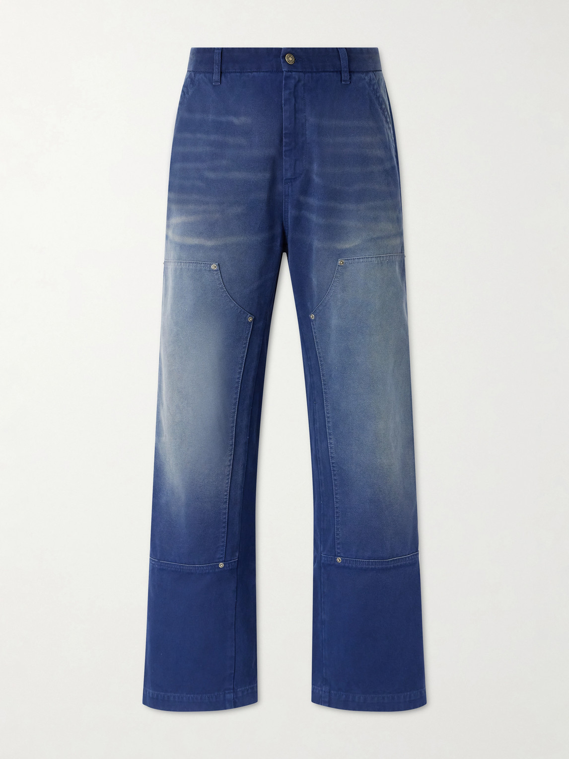 424 Straight-leg Double-knee Jeans In Blue