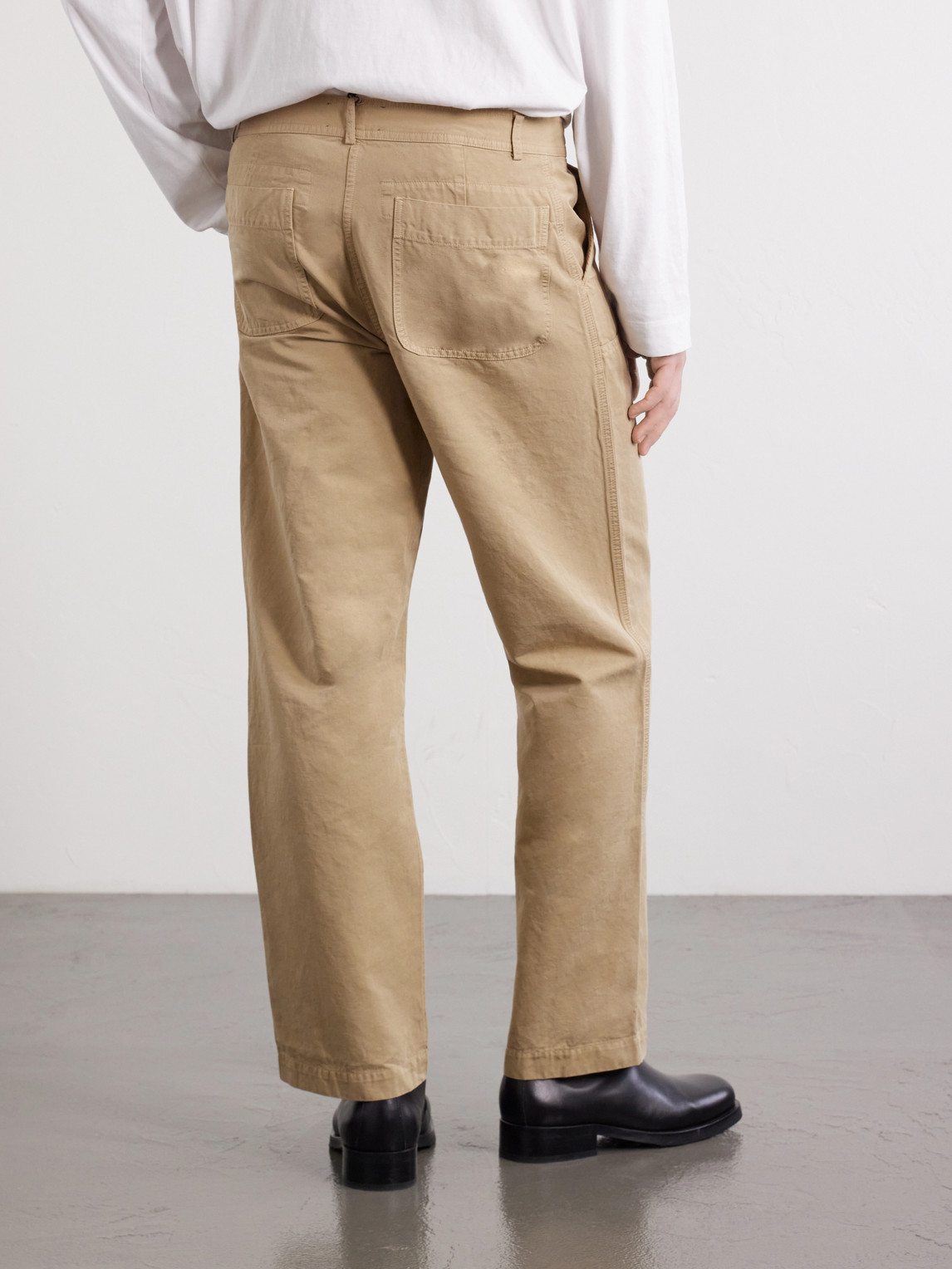 Mr P. - Straight-Leg Cotton And Linen-Blend Trousers