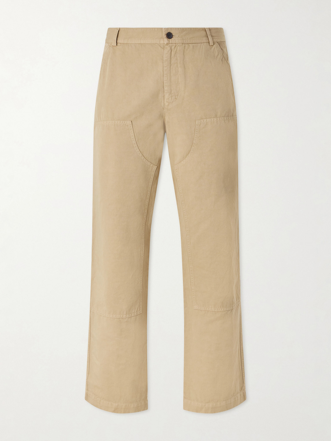 MR P. Straight-Leg Cotton and Linen-Blend Trousers - Men