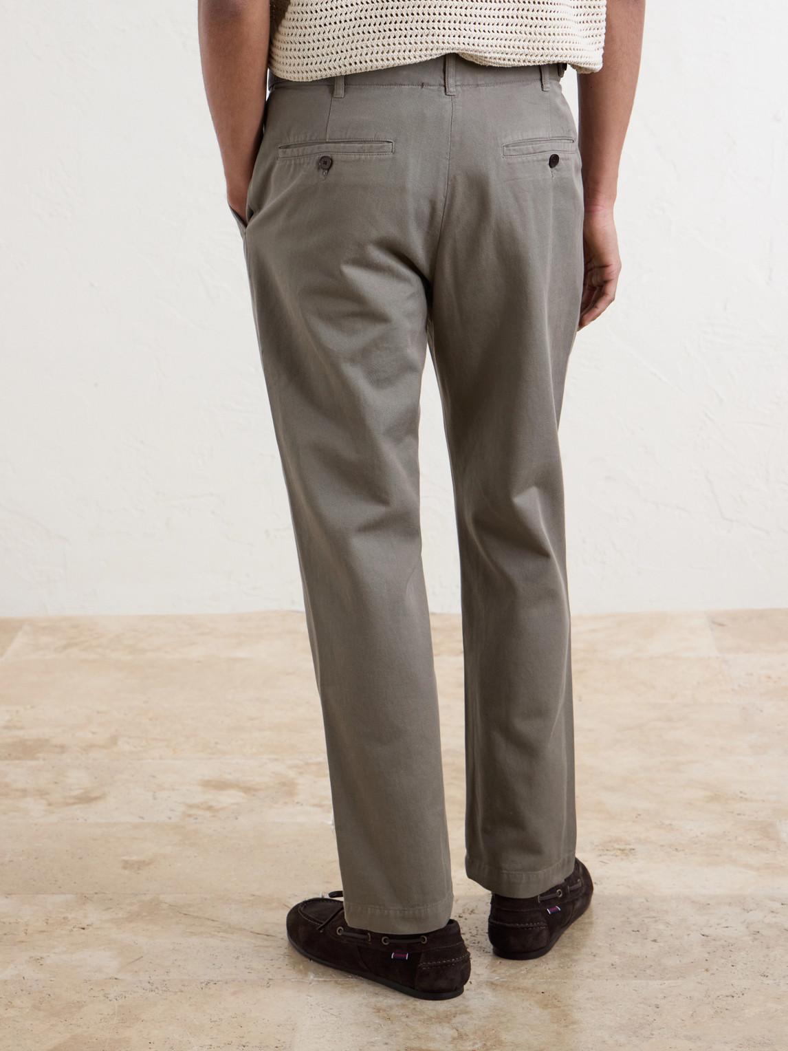 Mr P. - Daniel Tapered Pleated Cotton-Canvas Trousers