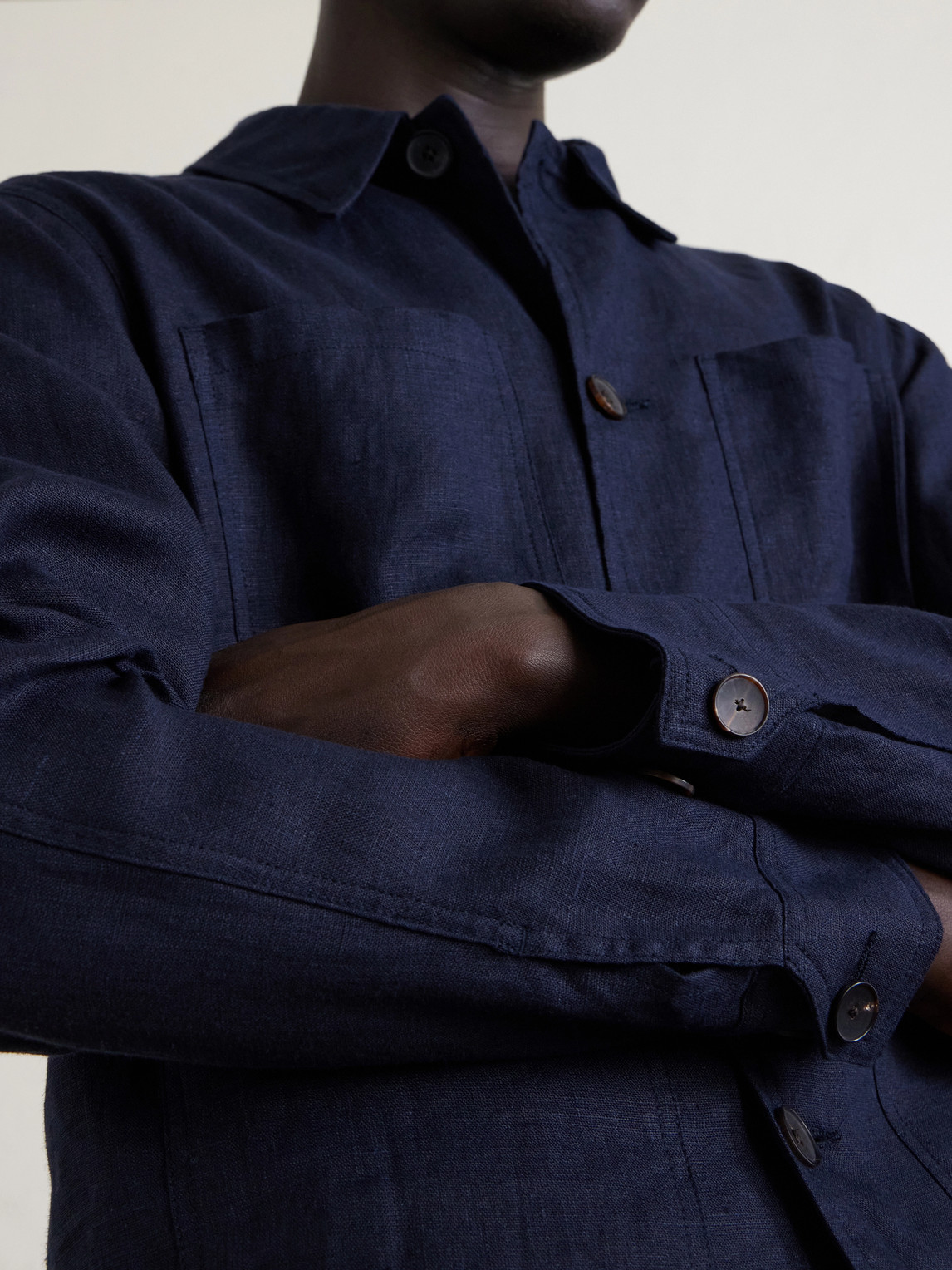 Mr P. - Linen Overshirt