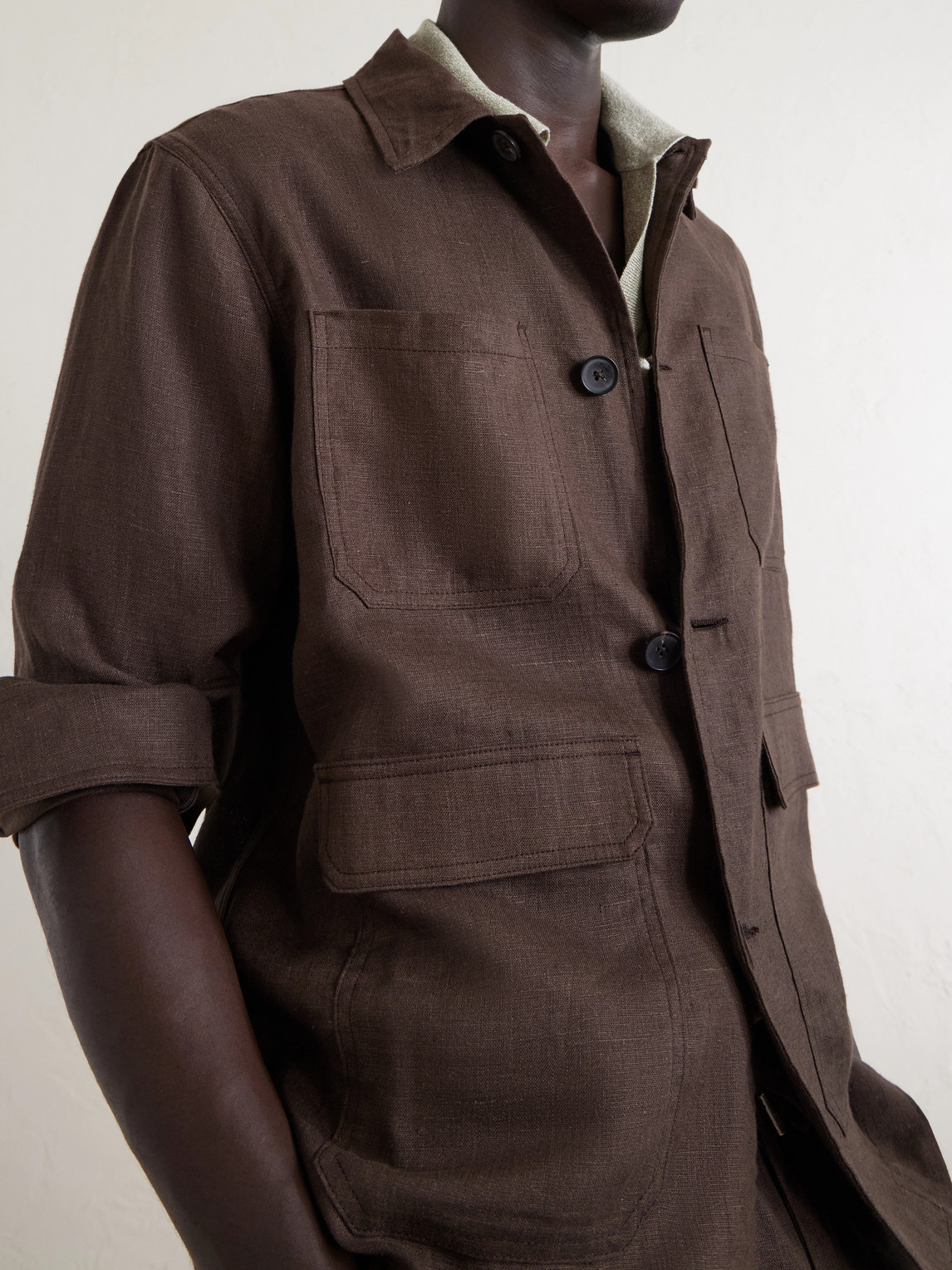 Mr P. - Linen Overshirt