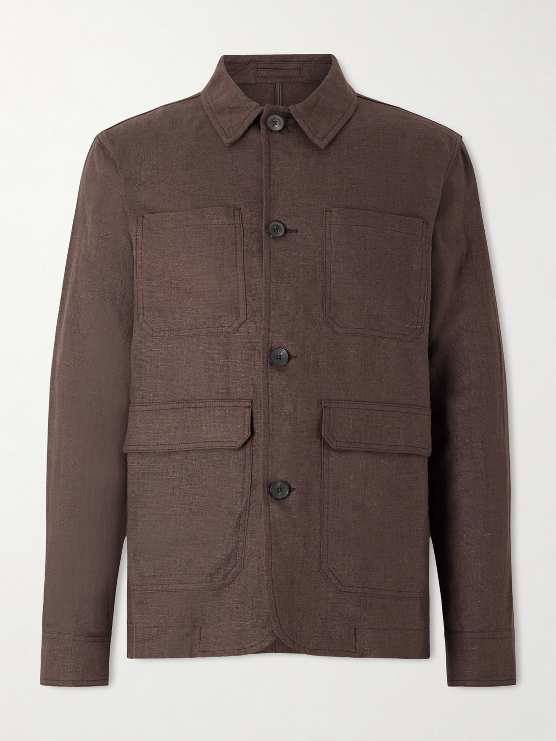MR P. Linen Overshirt - Men