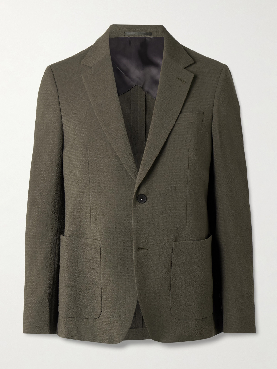 MR P. Wool-Blend Seersucker Suit Jacket - Men