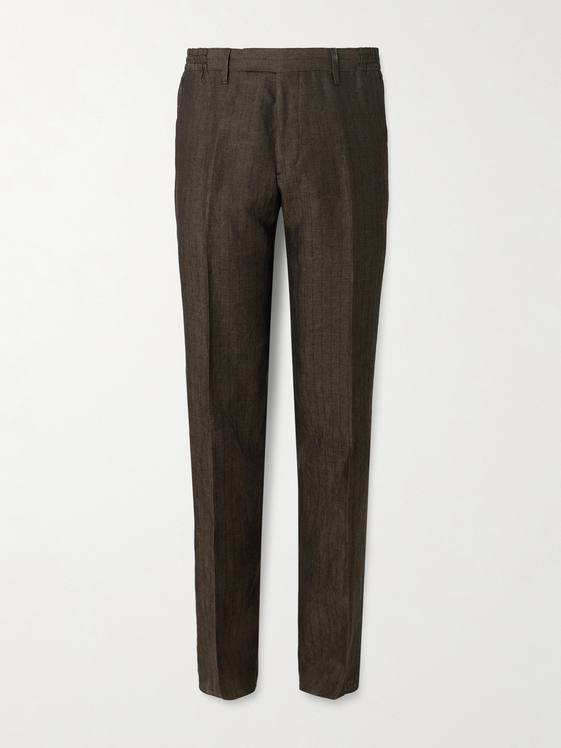 MR P. Straight-Leg Striped Linen Suit Trousers - Men