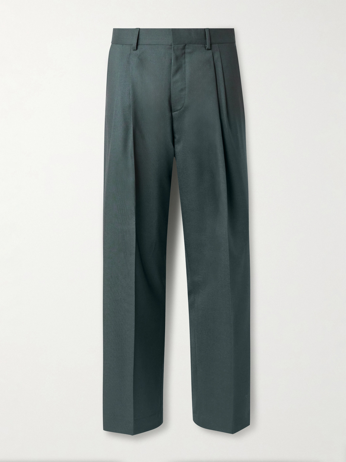 MR P. Wide-Leg Pleated Wool Suit Trousers - Men