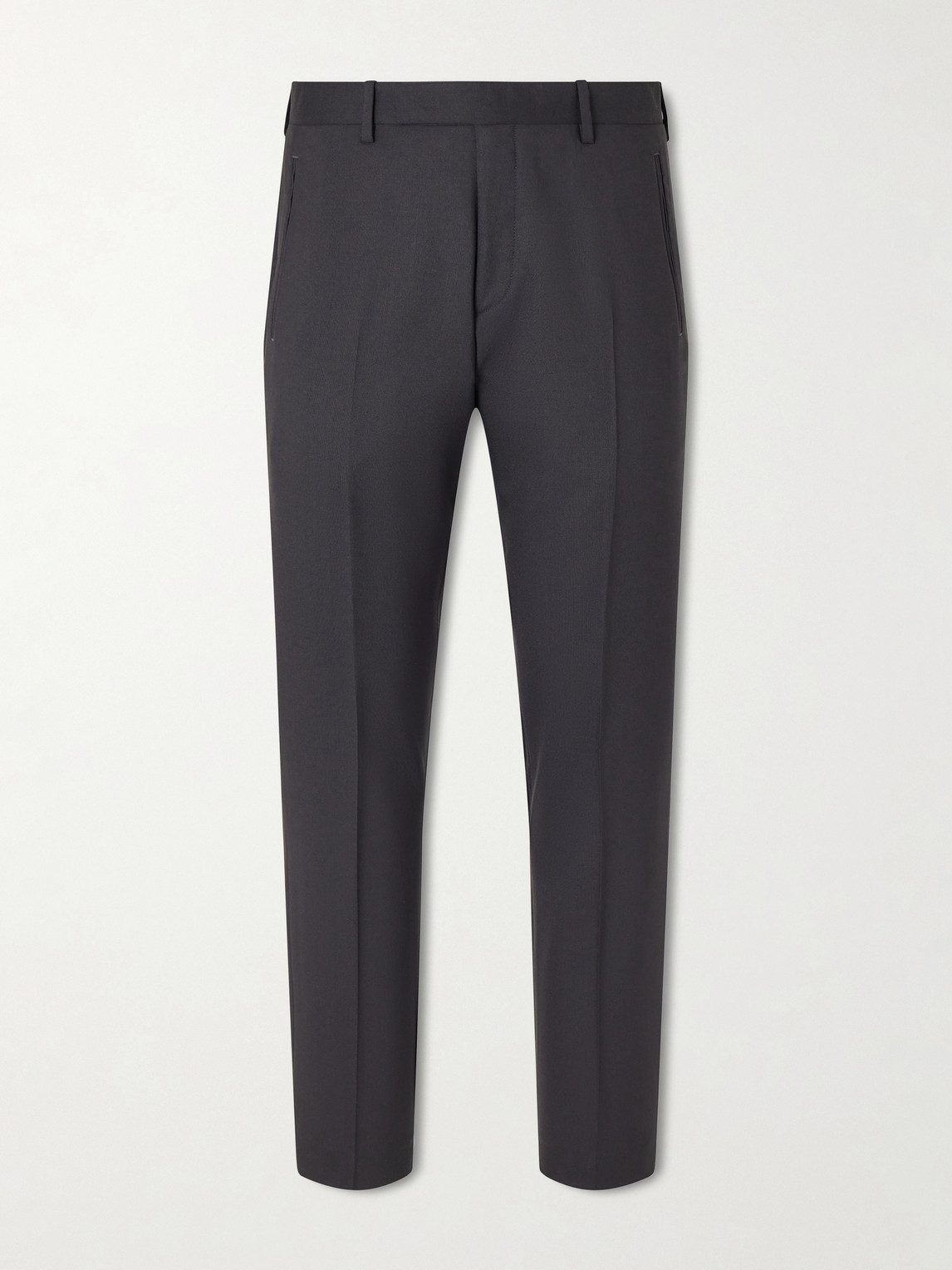 MR P. Mike Straight-Leg Grain de Poudre Wool Suit Trousers - Men