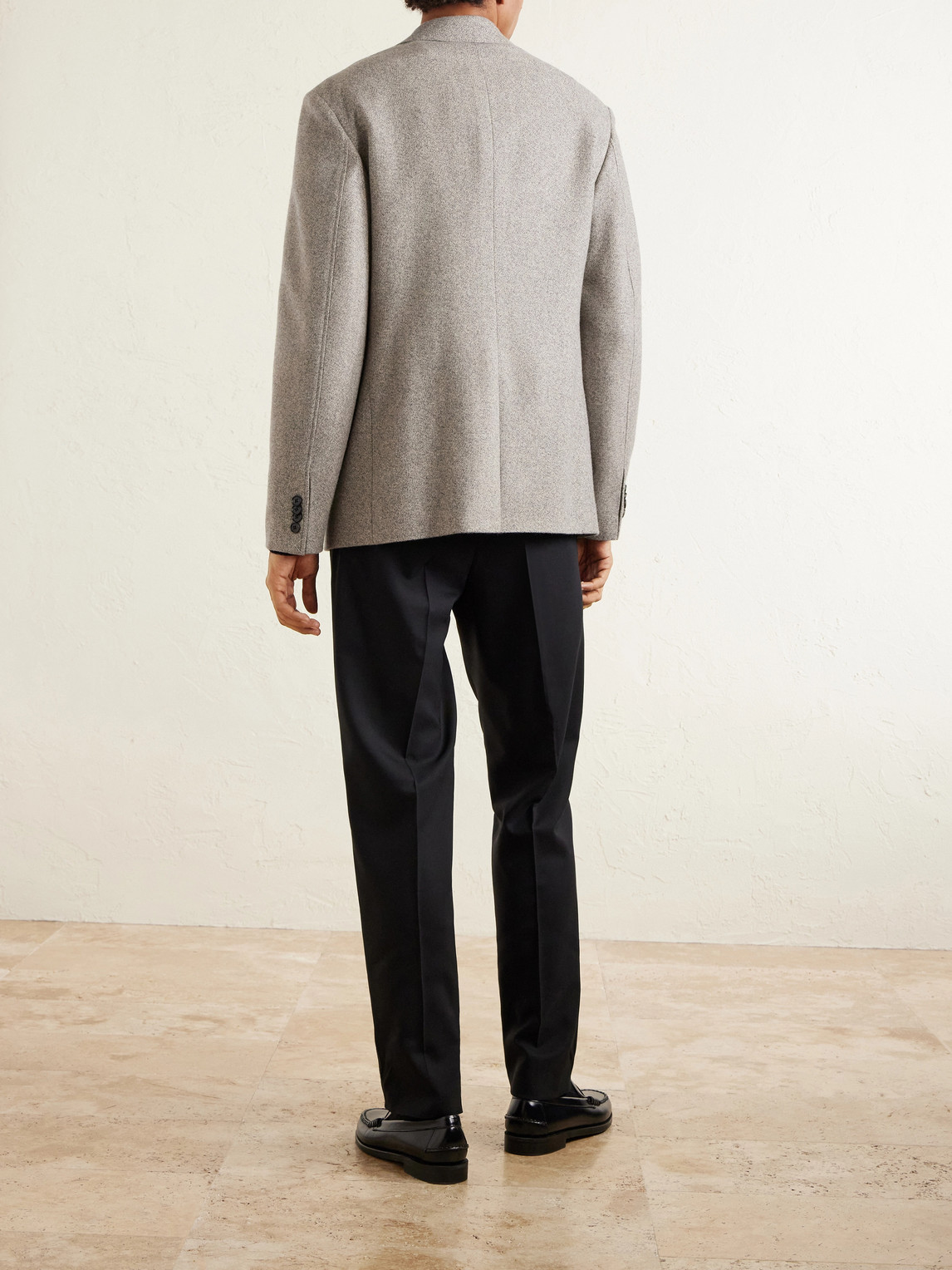 Mr P. - James Tapered Wool Trousers