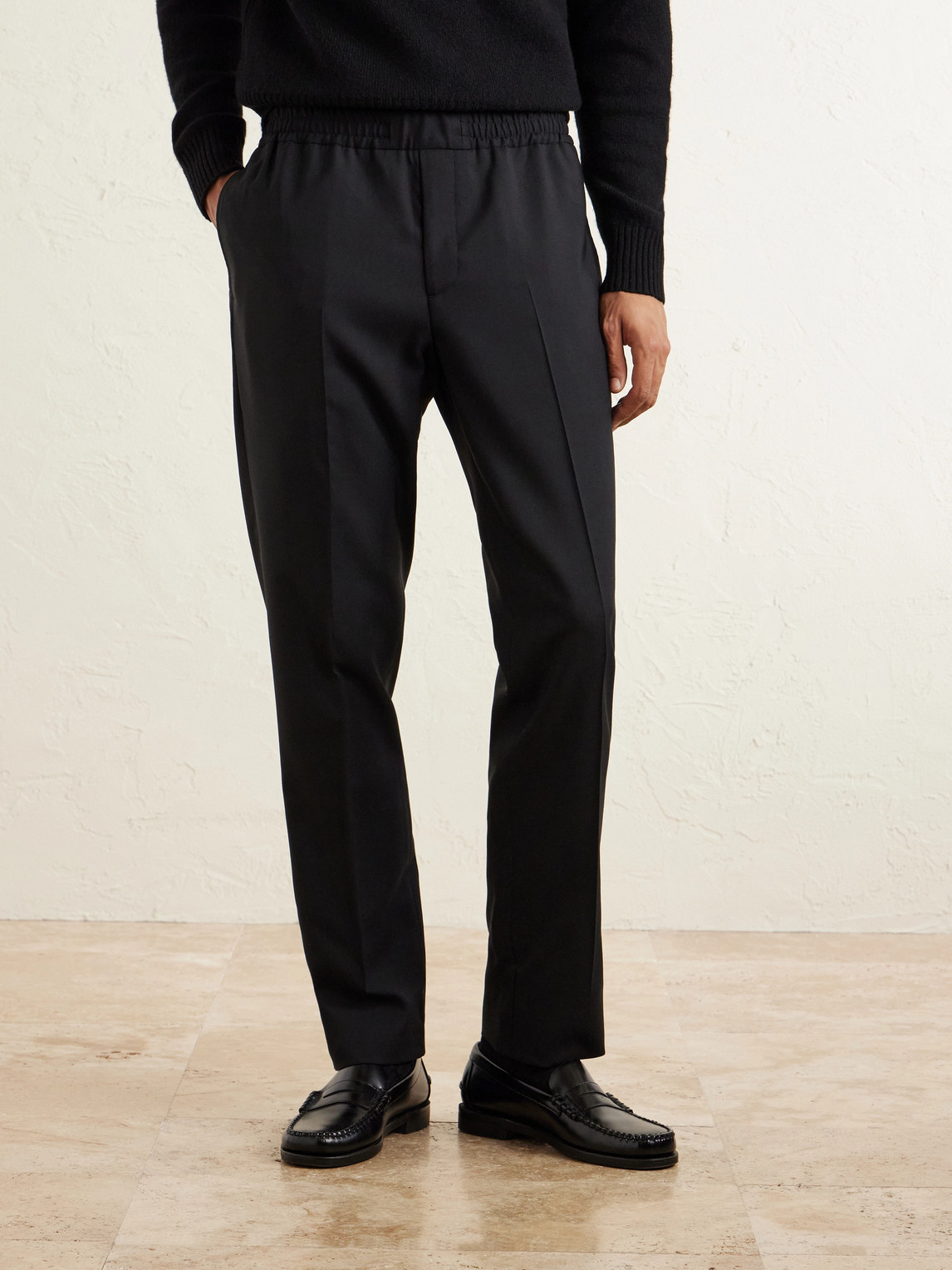 Mr P. - James Tapered Wool Trousers