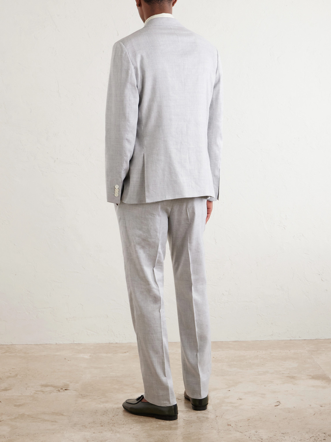 Mr P. - Wool And Linen-Blend Suit Jacket