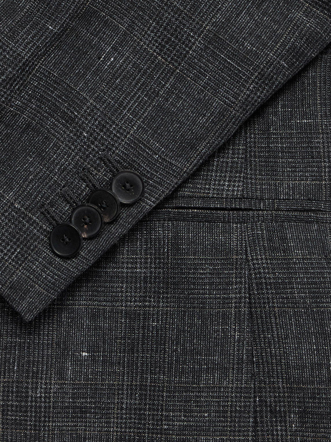 Mr P. - Delave Linen Check Jacket