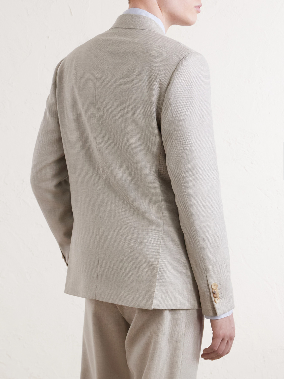  Mr P. - Wool Suit Jacket - Men - Neutrals - 36 