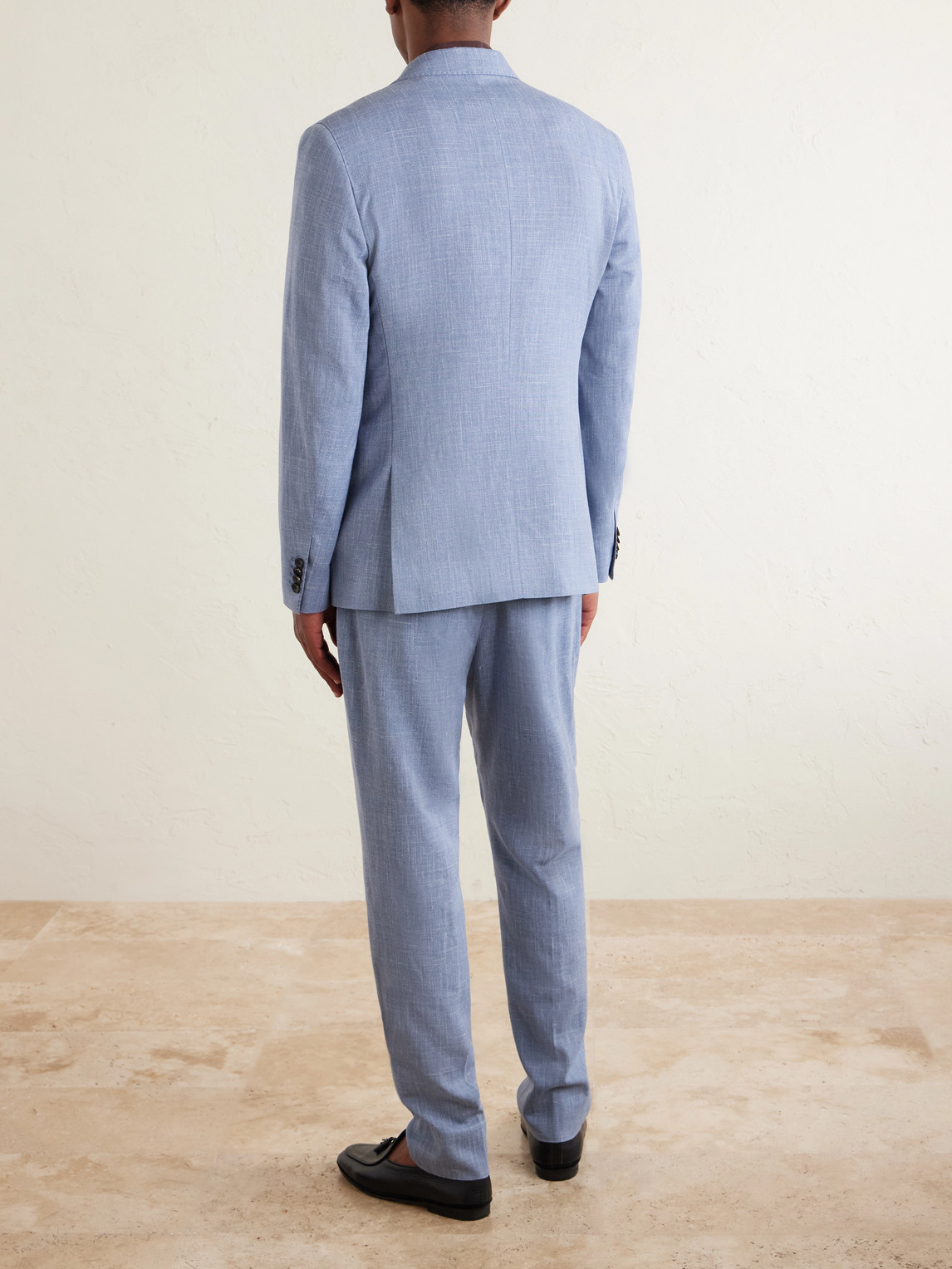Mr P. - Wool, Silk And Linen-Blend Suit Jacket