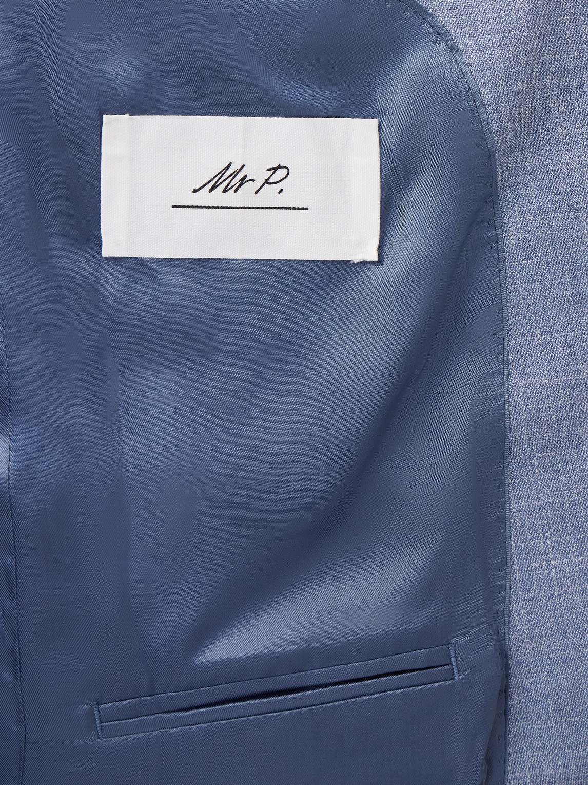 Mr P. - Wool, Silk And Linen-Blend Suit Jacket