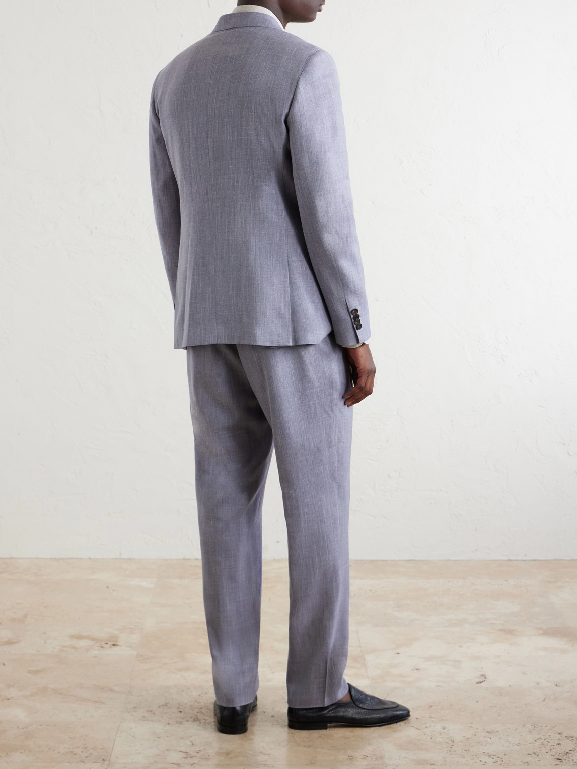 Mr P. - Wool, Silk And Linen-Blend Suit Jacket
