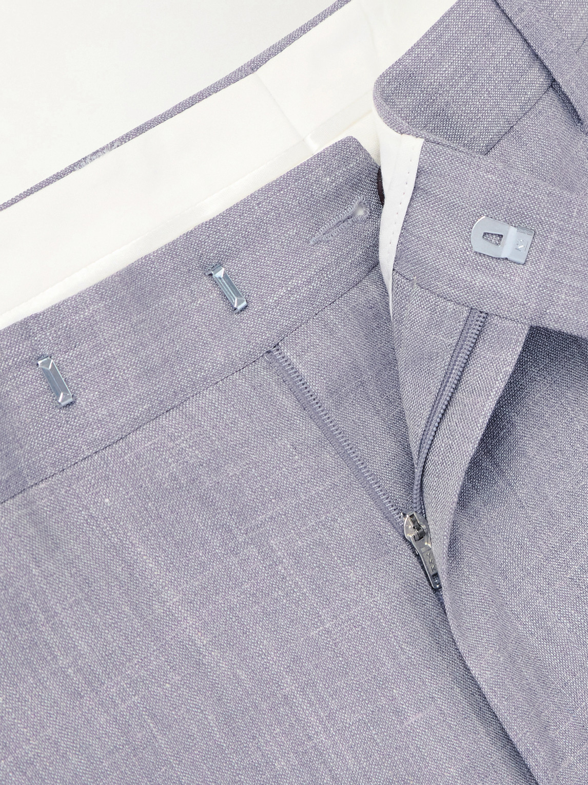 Mr P. - Straight-Leg Pleated Wool, Silk And Linen-Blend Suit Trousers