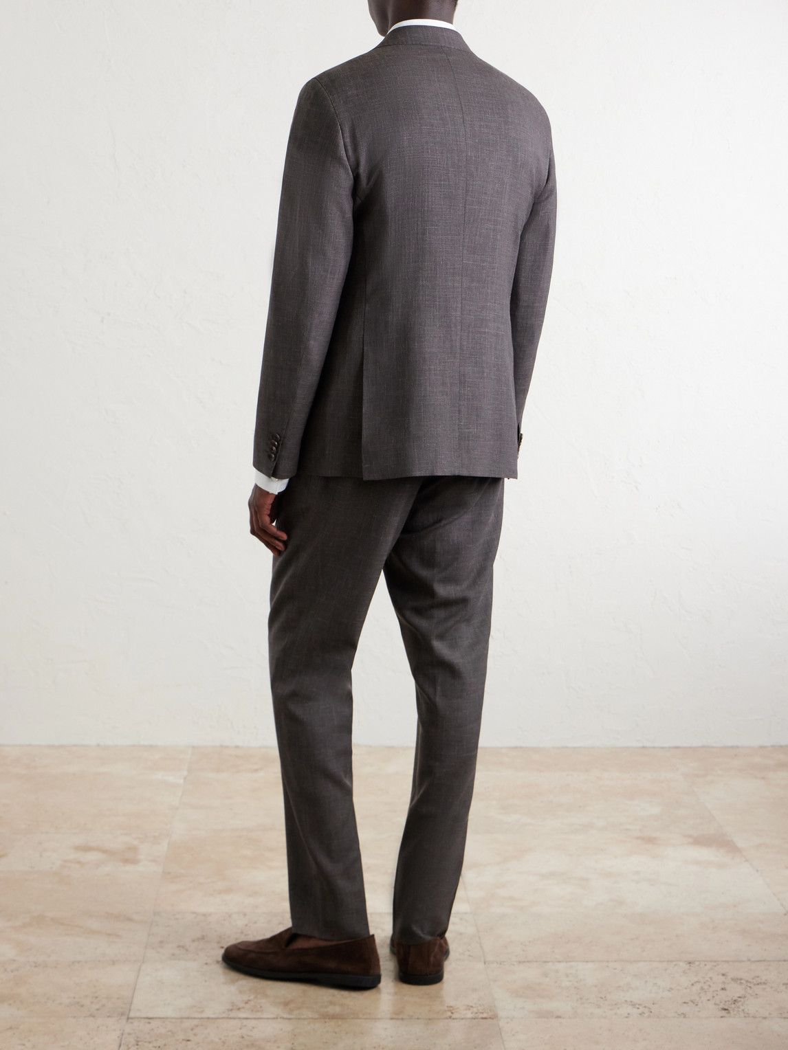 Mr P. - Wool, Silk And Linen-Blend Suit Jacket