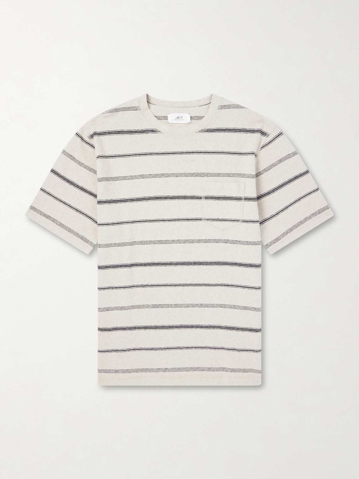 MR P. Striped Cotton-Jersey T-Shirt - Men