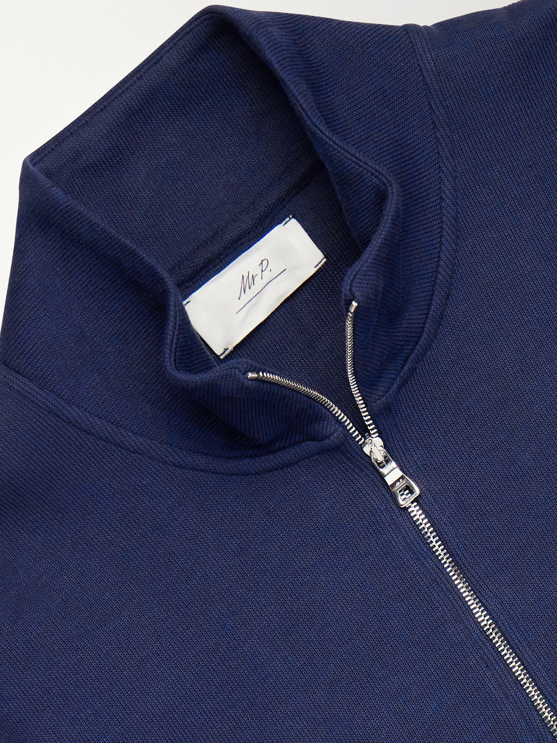 Mr P. - Cotton Half-Up Sweater