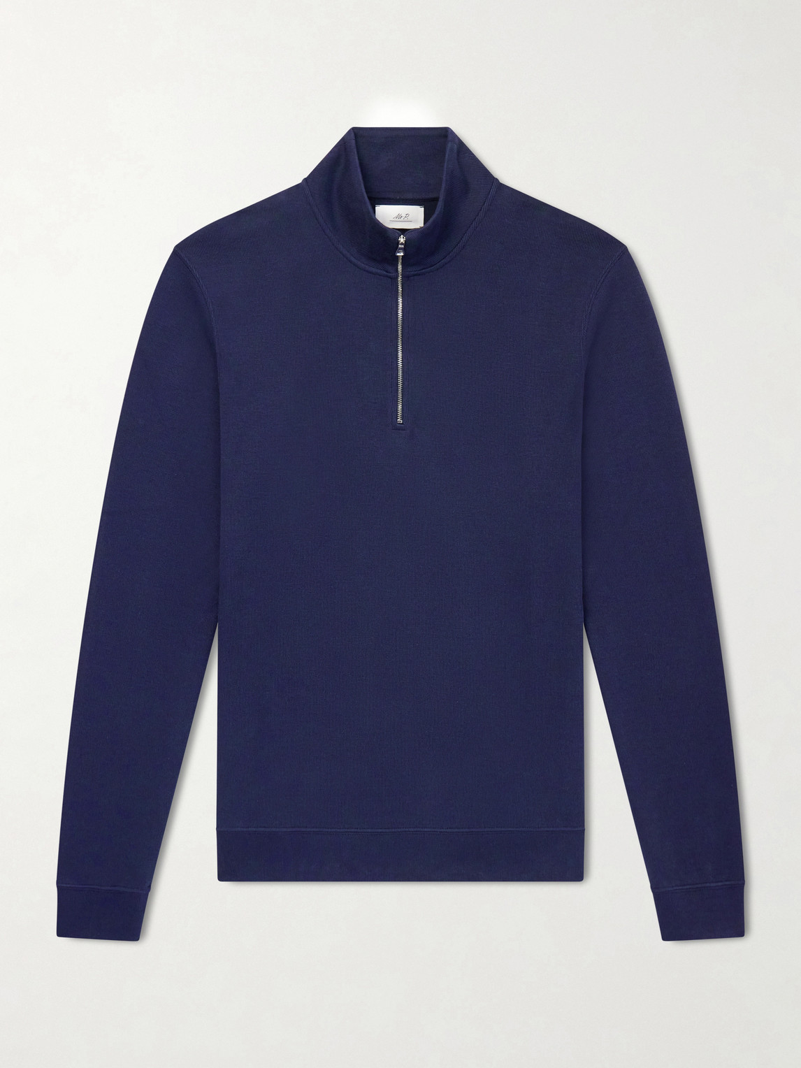 MR P. Cotton Zip-Up Sweater - Men