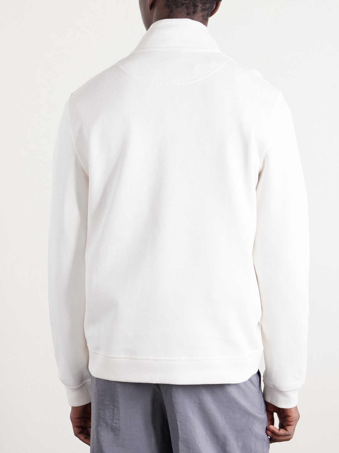 Mr P. - Cotton Zip-Up Sweater