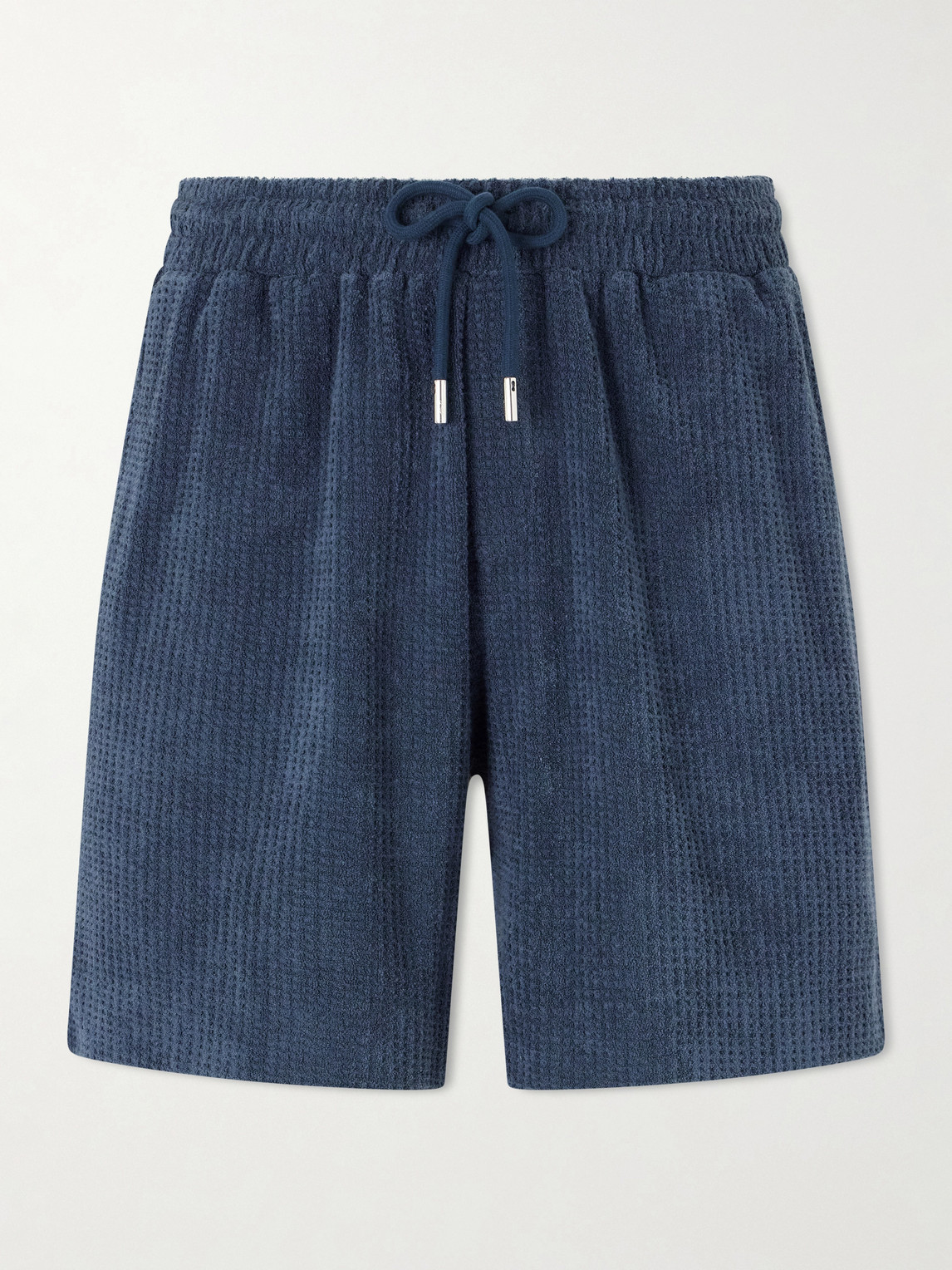 MR P. Waffle-Knit Cotton-Terry Shortsen