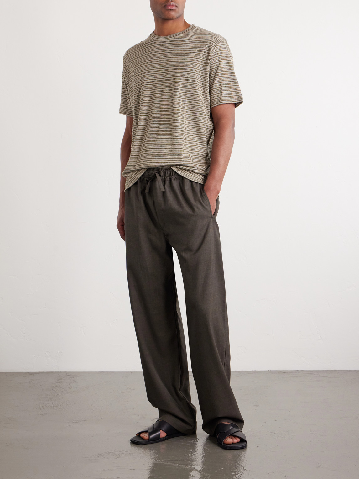 Mr P. - Knitted Striped T-Shirt