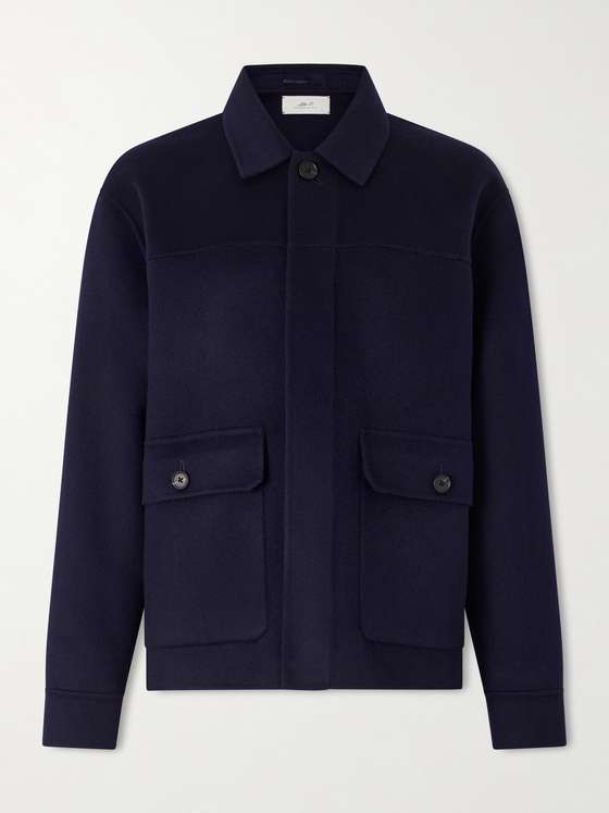 MRP Double-Faced Cashmere Chore Jacket