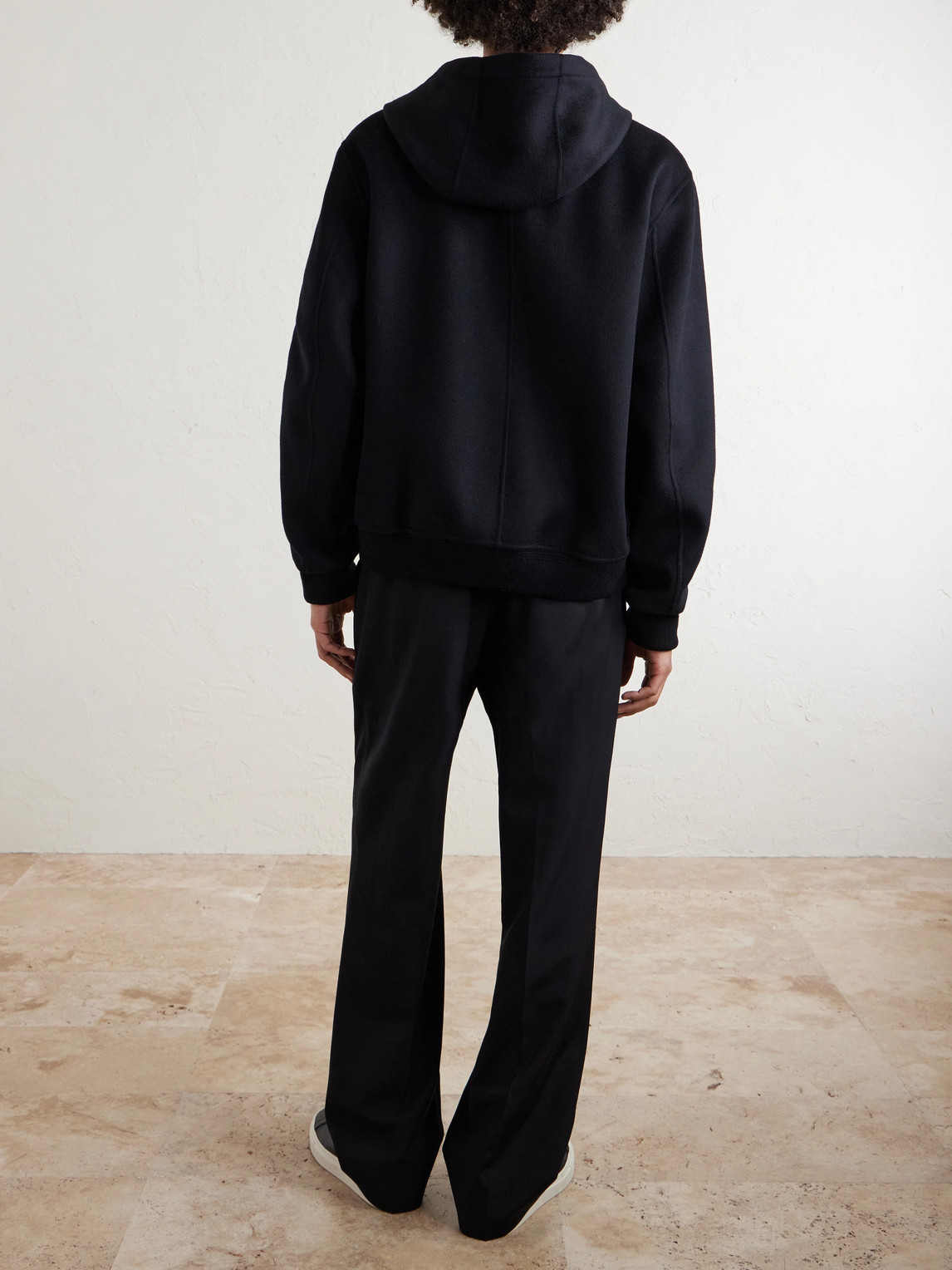 Mr P. - Double-Faced Wool And Cashmere-Blend Hooded Jacket