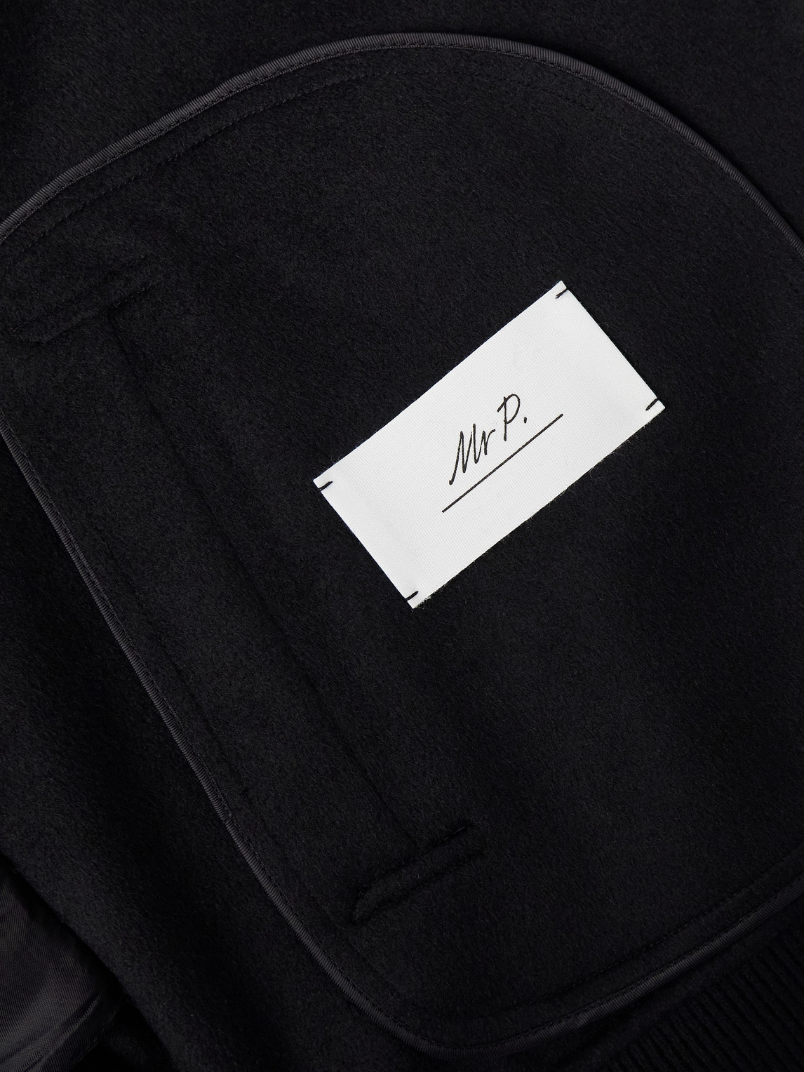 Mr P. - Double-Faced Wool And Cashmere-Blend Hooded Jacket